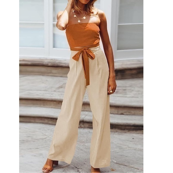 Pants - Jumpsuit Two Tone